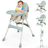 RRP £70.77 High Chair for Babies & Toddlers 3in1 Convertible Baby