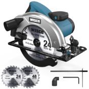 RRP £57.07 WESCO 1400W Circular Saw