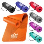 RRP £29.11 Kingdom GB Supreme 20mm Yoga Mat with Carry Strap Extra