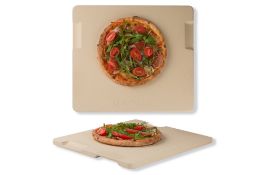 RRP £46.80 ROCKSHEAT Pizza Stone Bread Baking Stone for Oven and