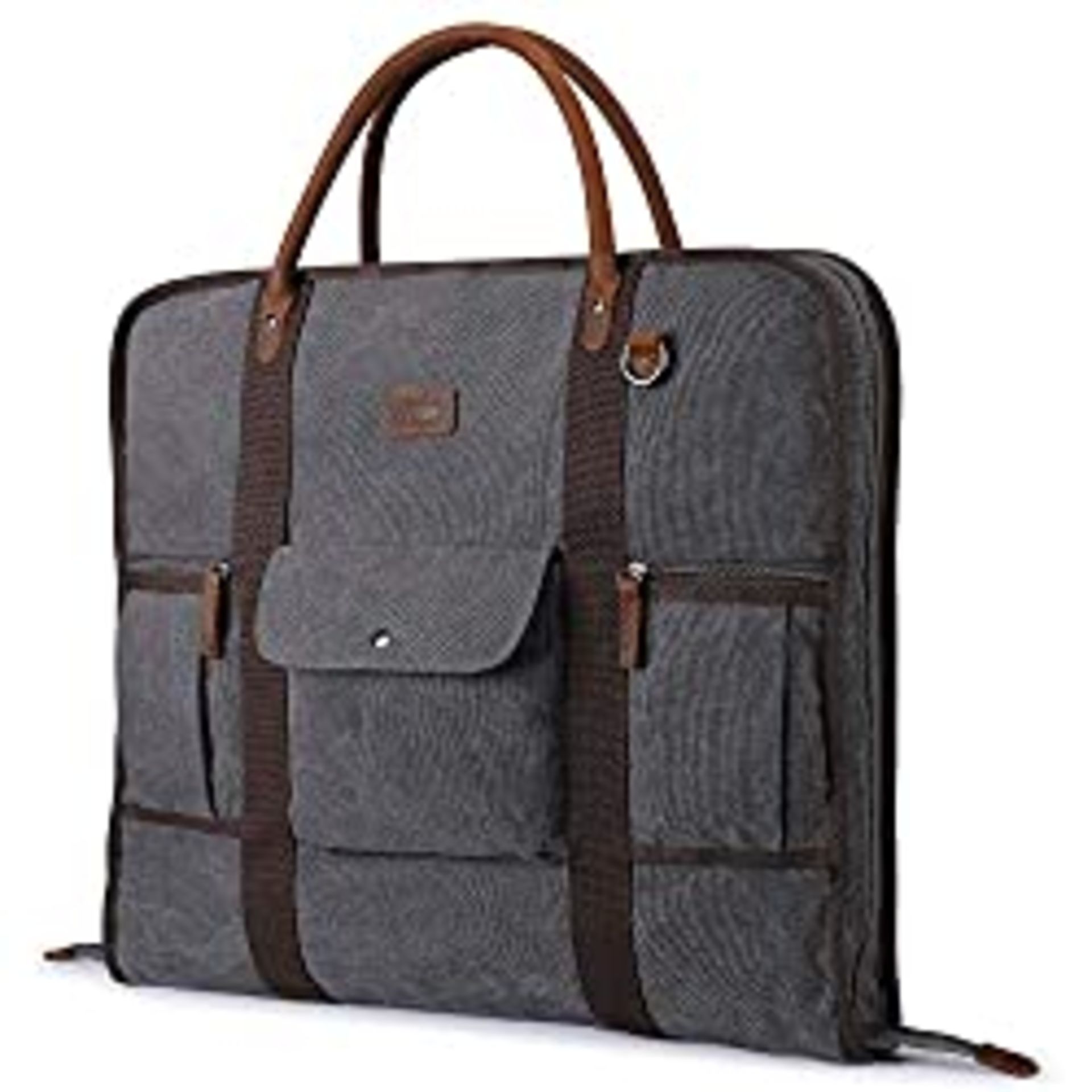 RRP £45.61 S-ZONE Suit Carry-on Garment Bag Suit Carrier for Men - Image 2 of 4