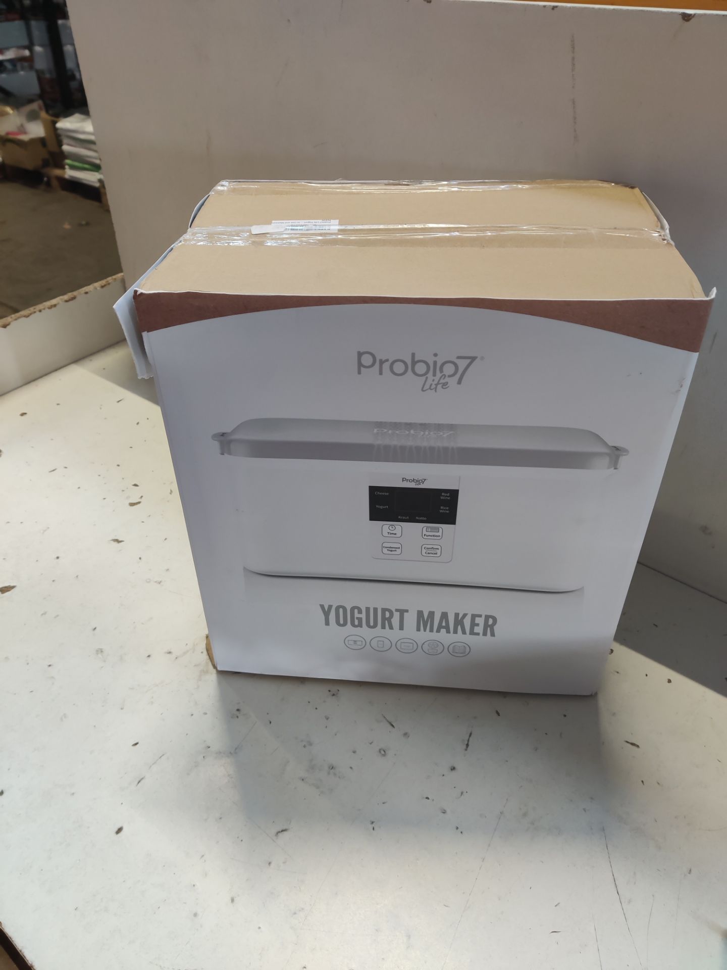 RRP £39.07 Probio7 Life Yogurt Maker Machine | 8 x 125ml Ceramic - Image 3 of 3