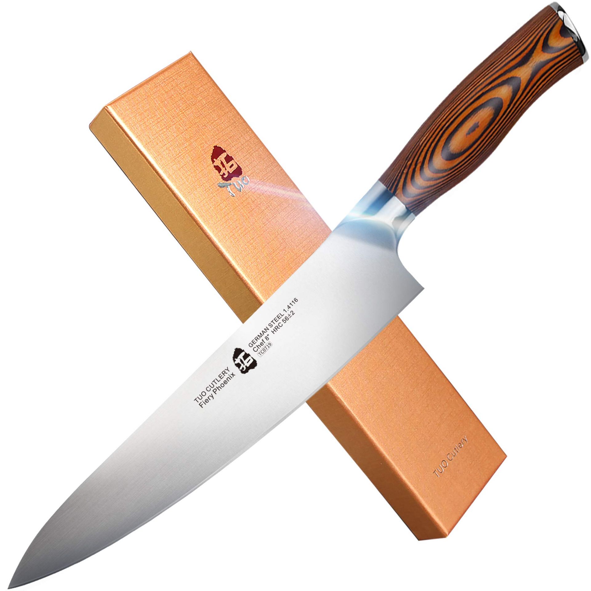 RRP £34.24 TUO Chef Knife Kitchen Knife 7 inches Professional