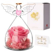 RRP £30.81 Winthai Valentines Gifts for Her Eternal Rose Real Preserved Rose