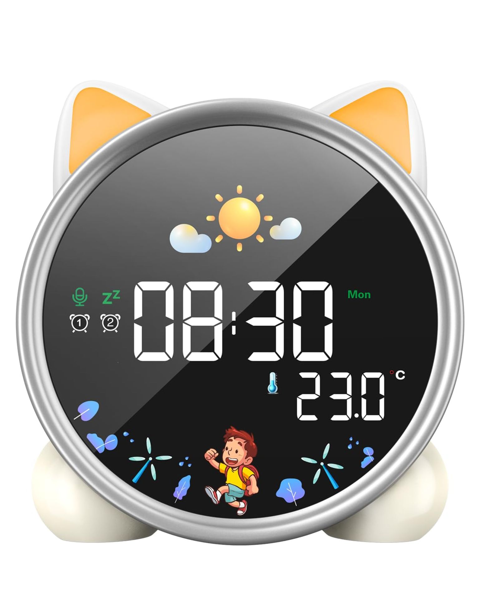 RRP £30.41 Lemnoi Alarm Clock for Kids - Image 2 of 3