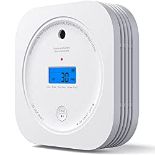 RRP £22.82 Smoke & Carbon Monoxide Alarm with Digital LCD Display