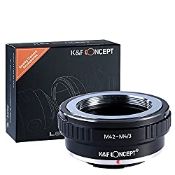 RRP £23.96 K&F Concept M42 to M4/3 Lens Mount Adapter
