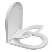 RRP £39.07 Family Toilet Seat with Child Seat Built-in
