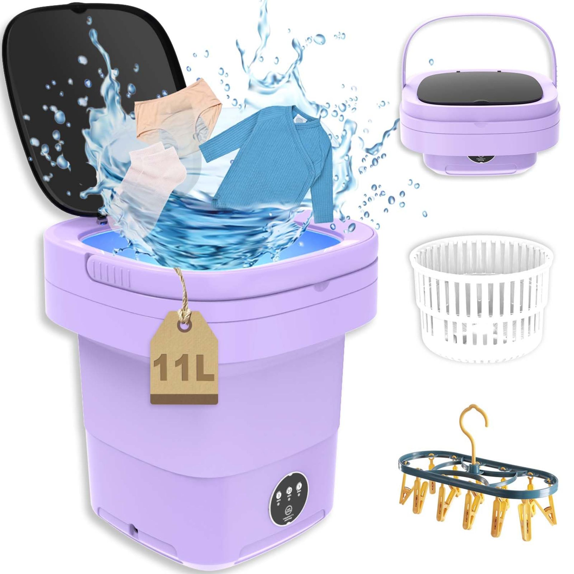 RRP £57.07 Mini Washing Machine - Image 2 of 3