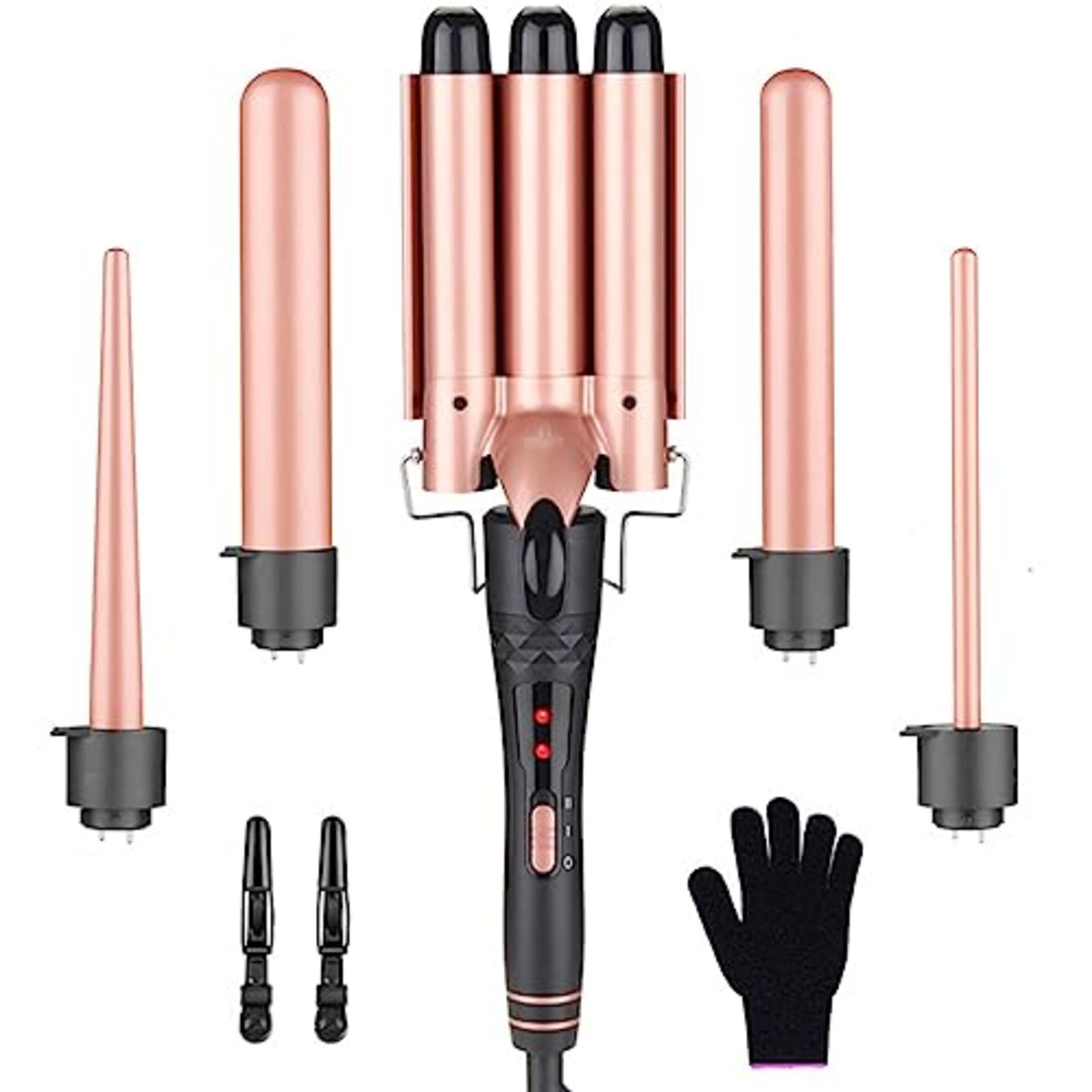 RRP £38.80 5-in-1Curling Wand Iron
