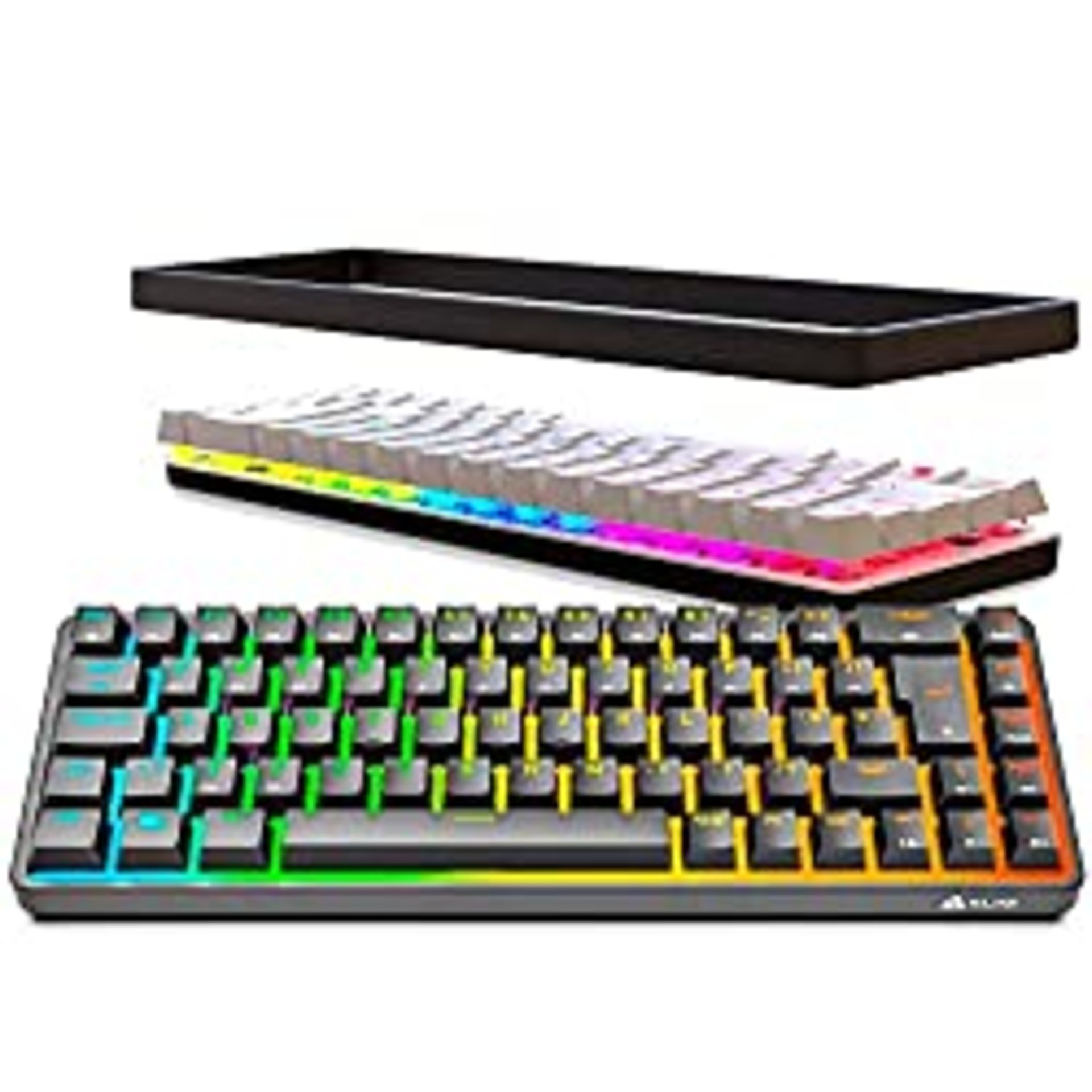 RRP £68.46 KLIM Shift Wireless Mechanical Keyboard - Image 2 of 4