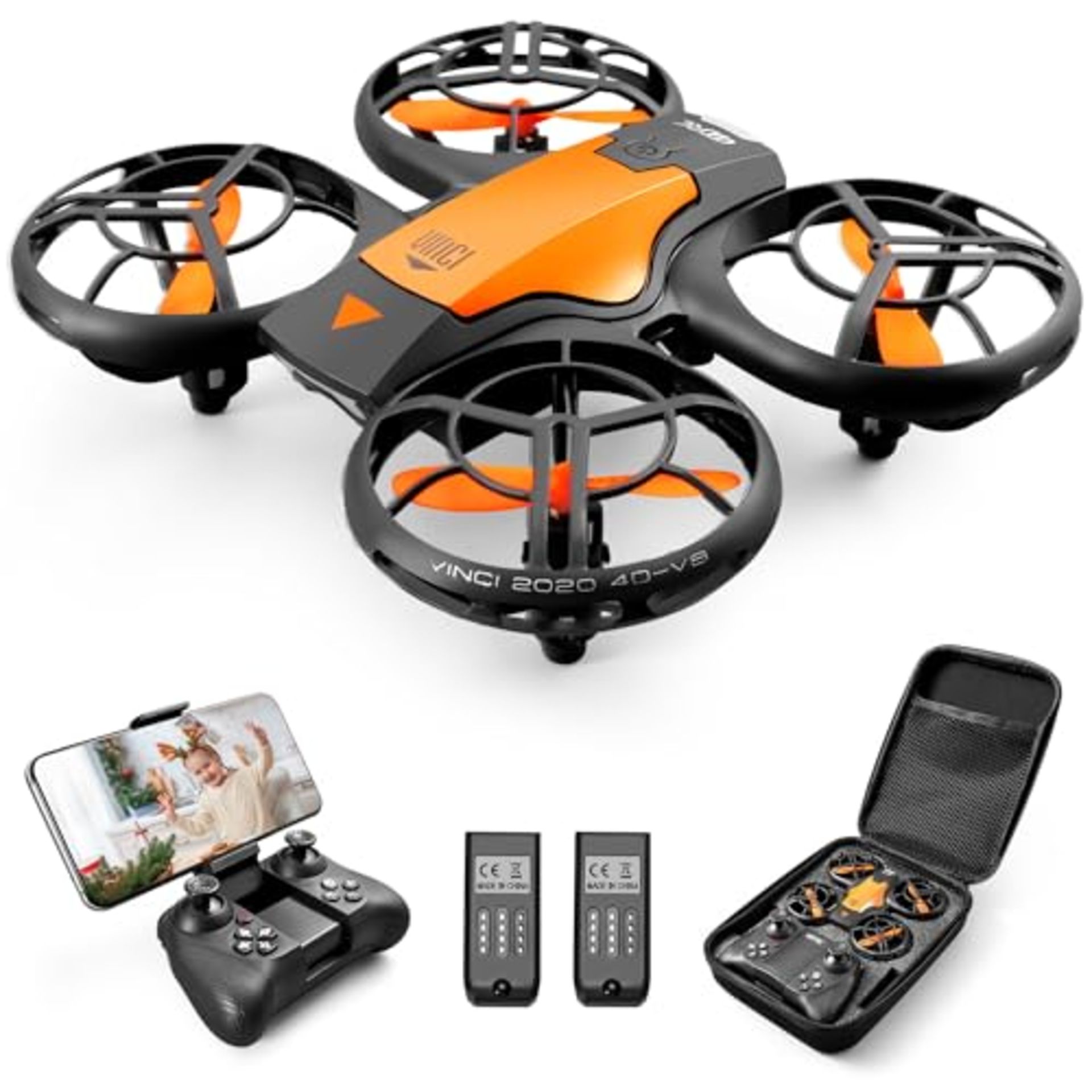 RRP £42.22 4DRC Mini Drone With 720P HD Camera For Kids - Image 2 of 3