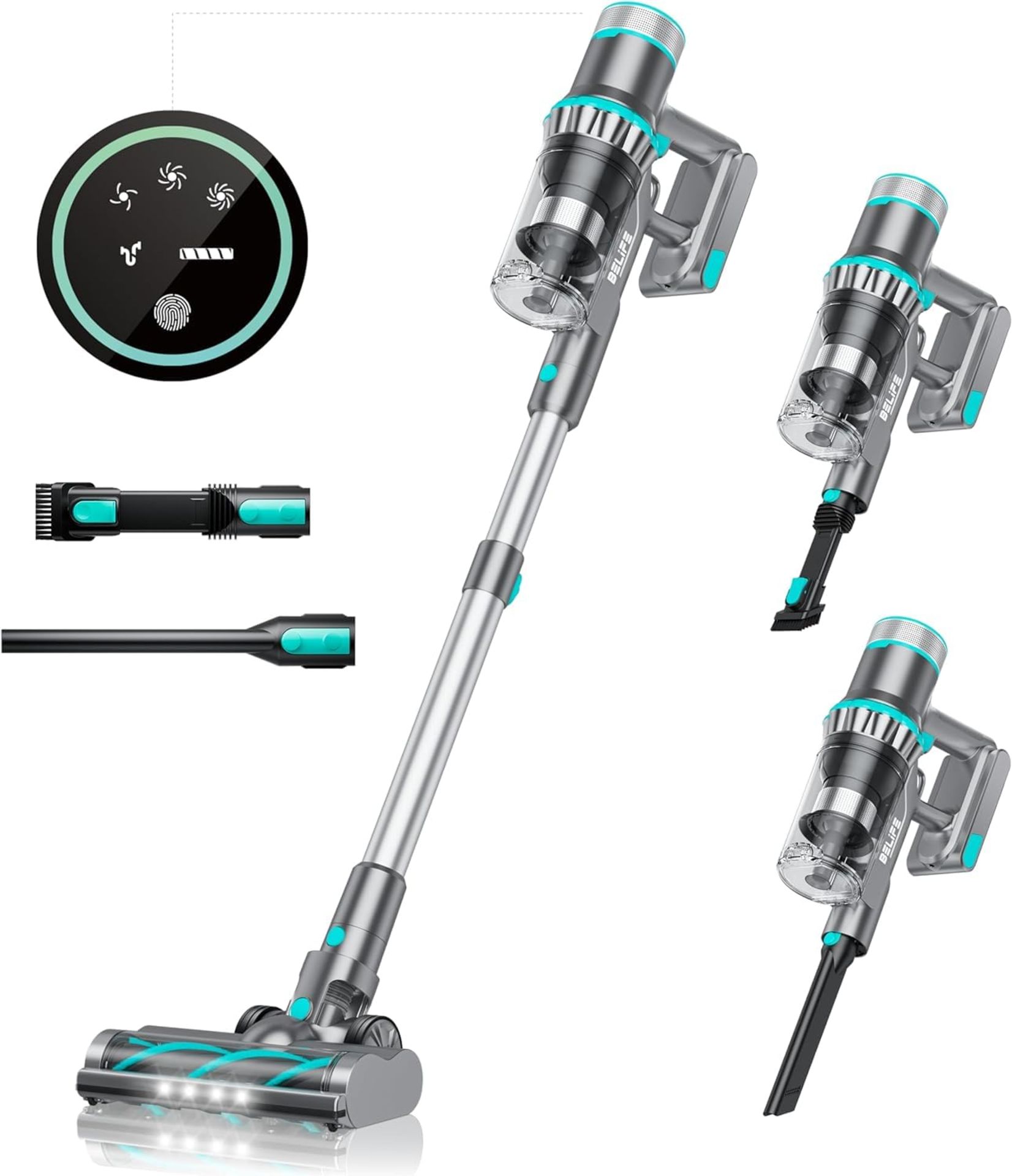 RRP £15.07 Belife Cordless Vacuum Cleaner - Image 2 of 3