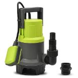 RRP £50.22 VEATON 400W 13000L/H Electric Submersible Dirty Water Pump
