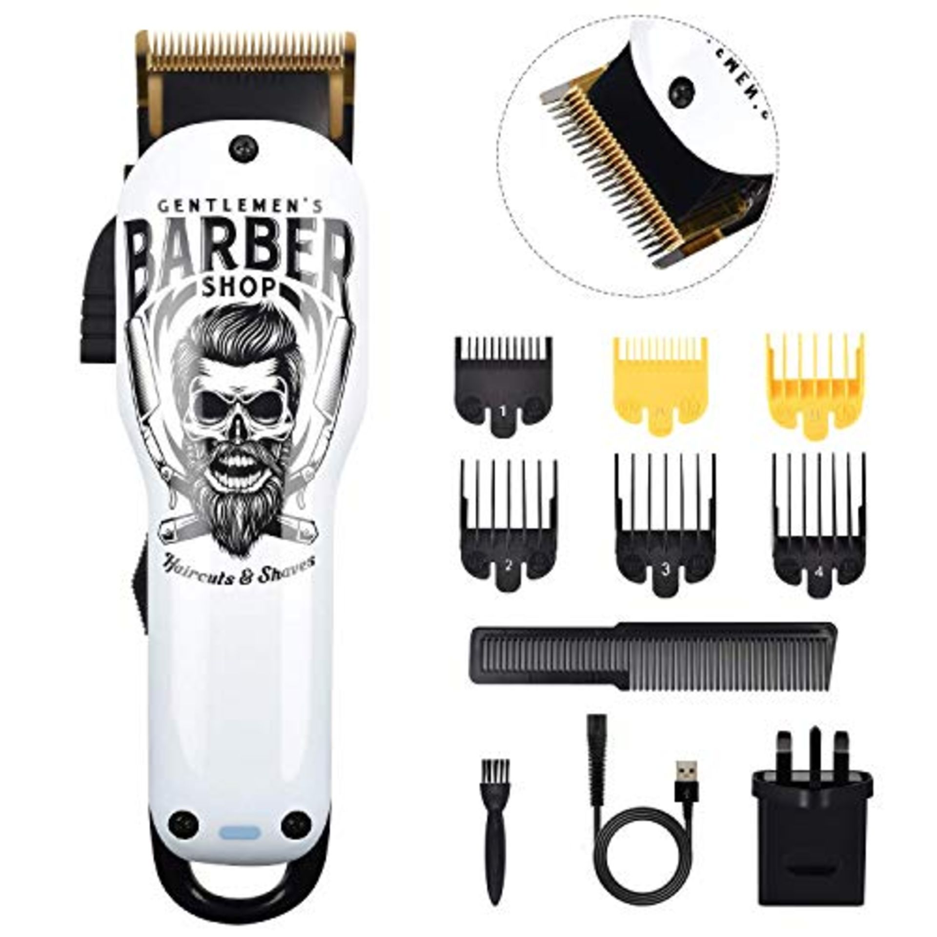 RRP £35.37 BESTBOMG Professional Hair Clipper Men - Image 2 of 3