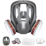 RRP £36.52 ANUNU Full Face Respirator 6800 full Respir tor with 6001 Filter for Paint