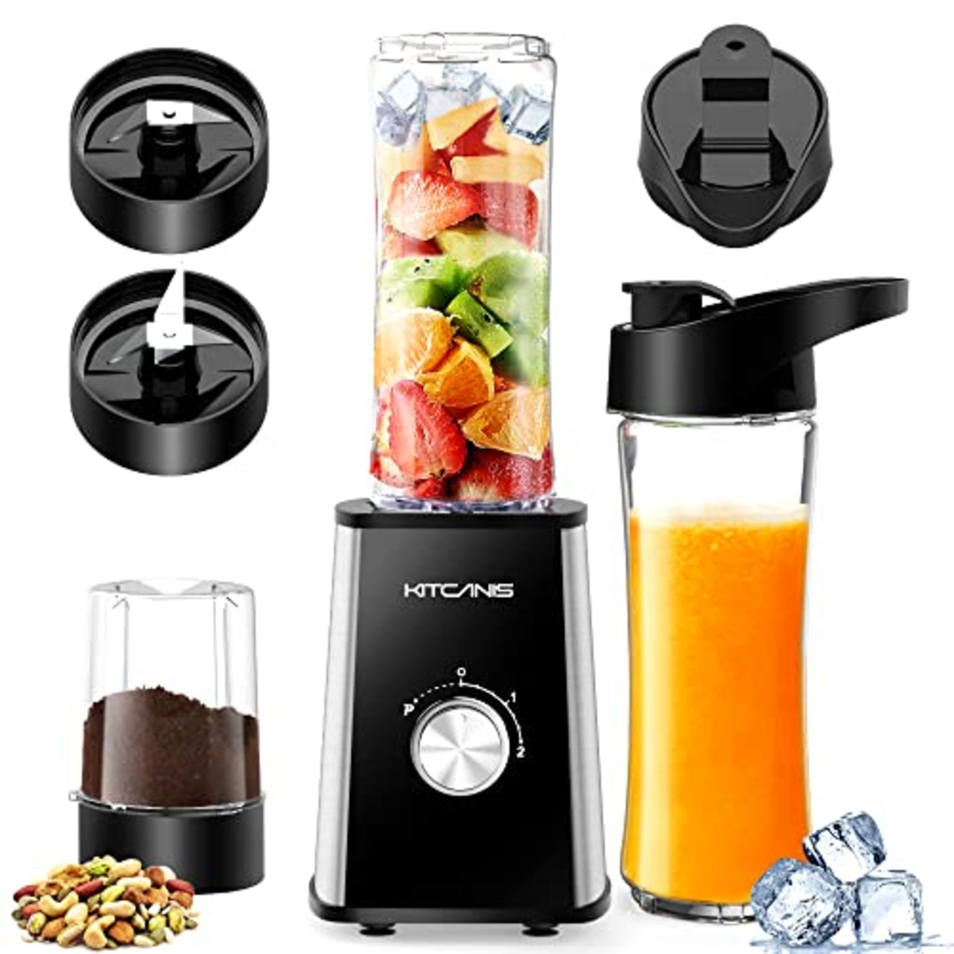 RRP £38.80 Blender Smoothie Maker 800W - Image 2 of 4