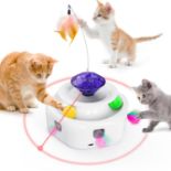 RRP £34.24 Tyasoleil 4-in-1 Interactive Cat Toys