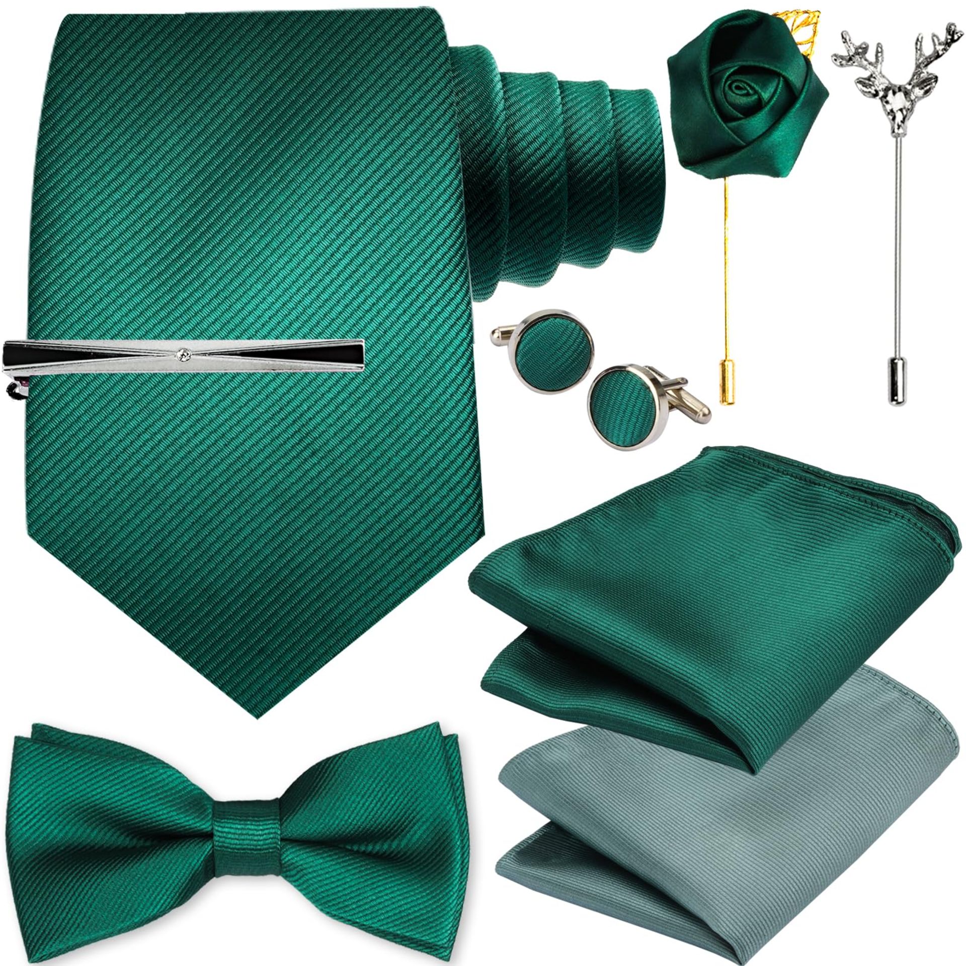 RRP £9.82 KHOLEZ Men's Tie Set