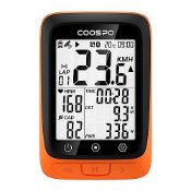 RRP £45.65 COOSPO Bike Computer GPS Wireless