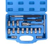 RRP £41.37 DAYUAN 17PC Professional Diesel Injector Seat Cutter