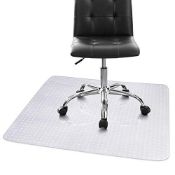 RRP £40.49 Rectangular Chair Mat for Carpet Protection
