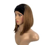 RRP £27.39 SLEEK Synthetic HeadBand Wigs Straight HeadBand Wig