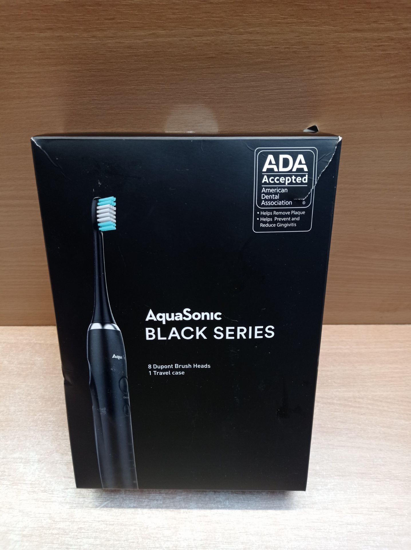 RRP £36.51 Aquasonic Black Series Ultra Whitening Toothbrush ADA - Image 2 of 2