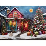 RRP £12.66 BRAND NEW STOCK MISITU Jigsaw puzzles for adults 1000 piece Santa Claus