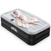 RRP £71.91 Airefina Luxury Single Air bed with Built in Pump