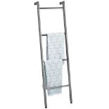 RRP £39.85 mDesign Ladder Style Towel Rail Free-Standing Towel