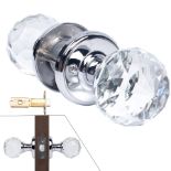 RRP £22.82 CWOVRS Crystal Door Handle (1 Pair)