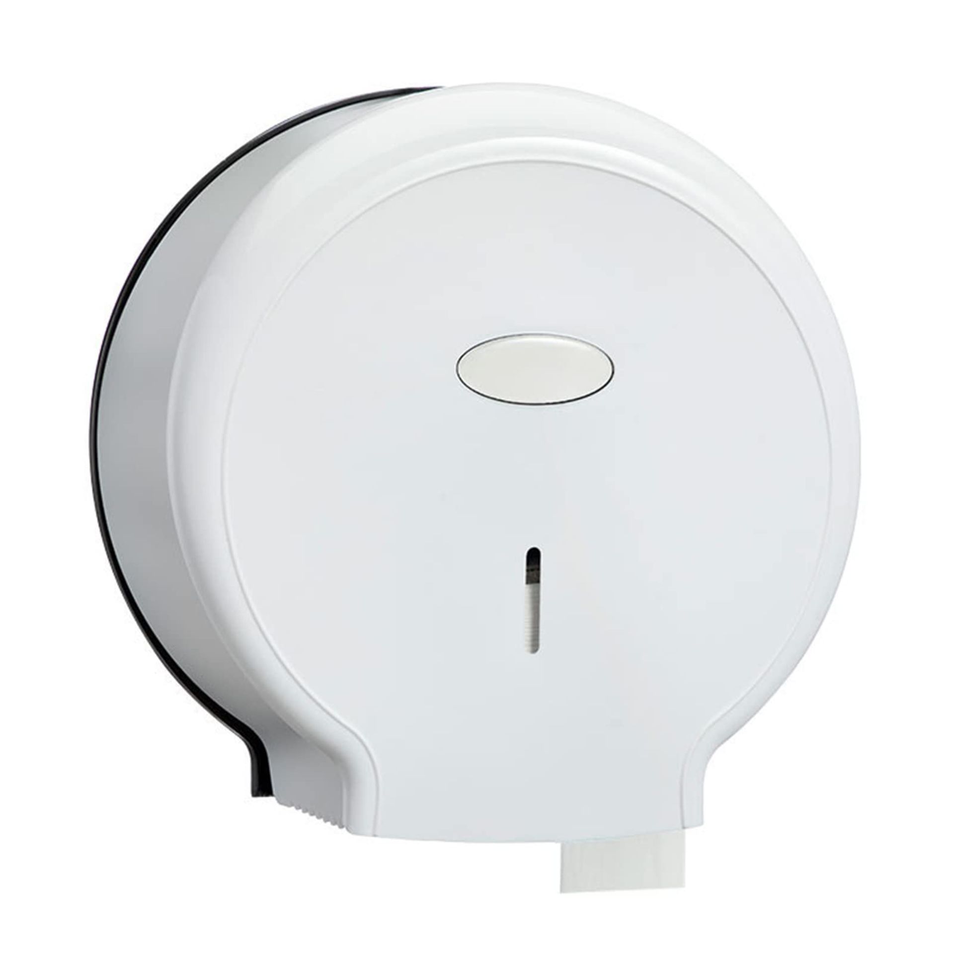 RRP £17.56 Large Capacity Slim Plastic Jumbo Toilet Paper Holder