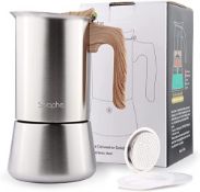 RRP £41.05 Sivaphe Stovetop Espresso Maker 450ml