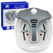 RRP £32.99 Crystals Foot Spa and Massager Pedicure Bath with Electric