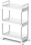 RRP £27.39 Ronlap 3 Tier Slim Storage Trolley