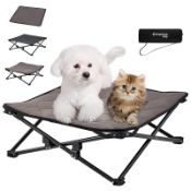 RRP £34.39 KingCamp Raised Dog Bed Elevated Dog Cooling Bed No