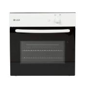RRP £261.44 Haden HGS105W 60cm Built In Natural Gas Oven With Gas Grill, White cb07