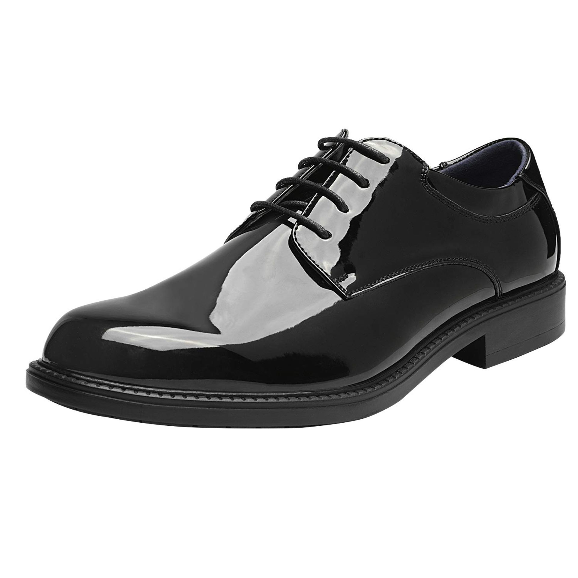 RRP £37.66 Bruno Marc Men's Patent Leather Lined Classic Formal