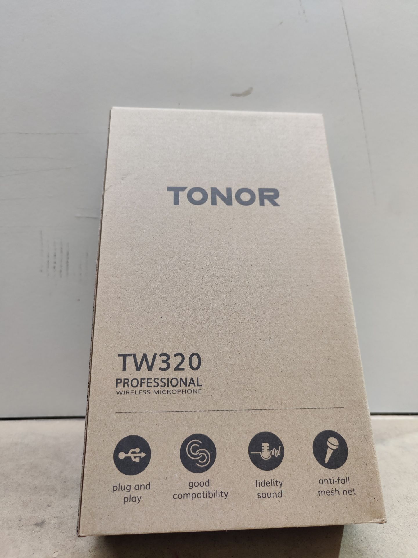 RRP £50.22 Wireless Microphone TONOR Professional UHF Cordless - Image 2 of 2