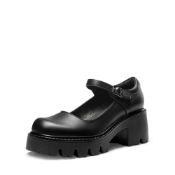 RRP £37.77 DREAM PAIRS Women's Chunky Platform Mary Janes Shoes