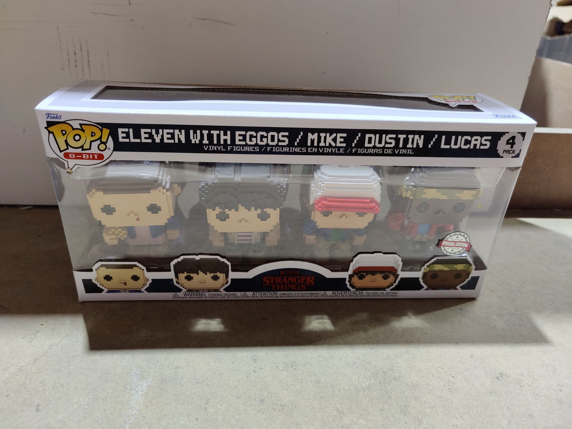 RRP £21.58 Funko POP! 8 Bit: Stranger Things 4pk (63729) - Image 2 of 2