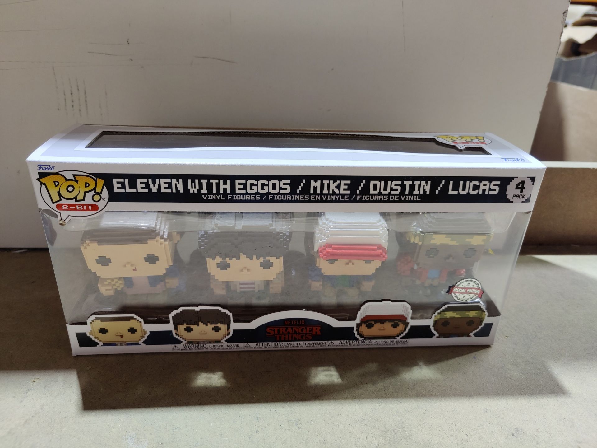 RRP £21.58 Funko POP! 8 Bit: Stranger Things 4pk (63729) - Image 2 of 2