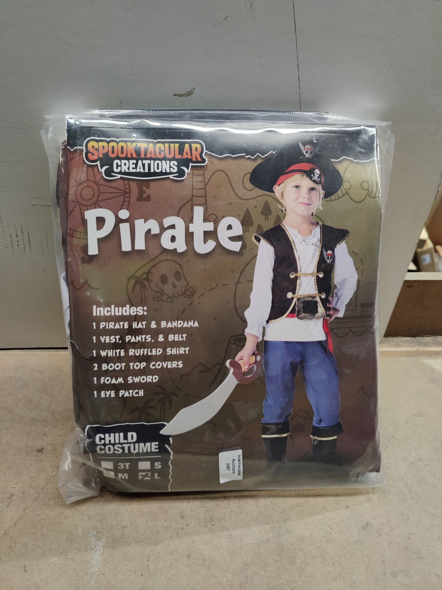 2 Items In This Lot. 2X PIRATE COSTUMES
