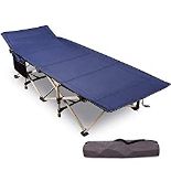 RRP £68.49 REDCAMP Folding Camping Beds for adults