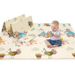 RRP £34.24 Baby Play Mat-Folding XPE Crawling Mat for Floor Foam
