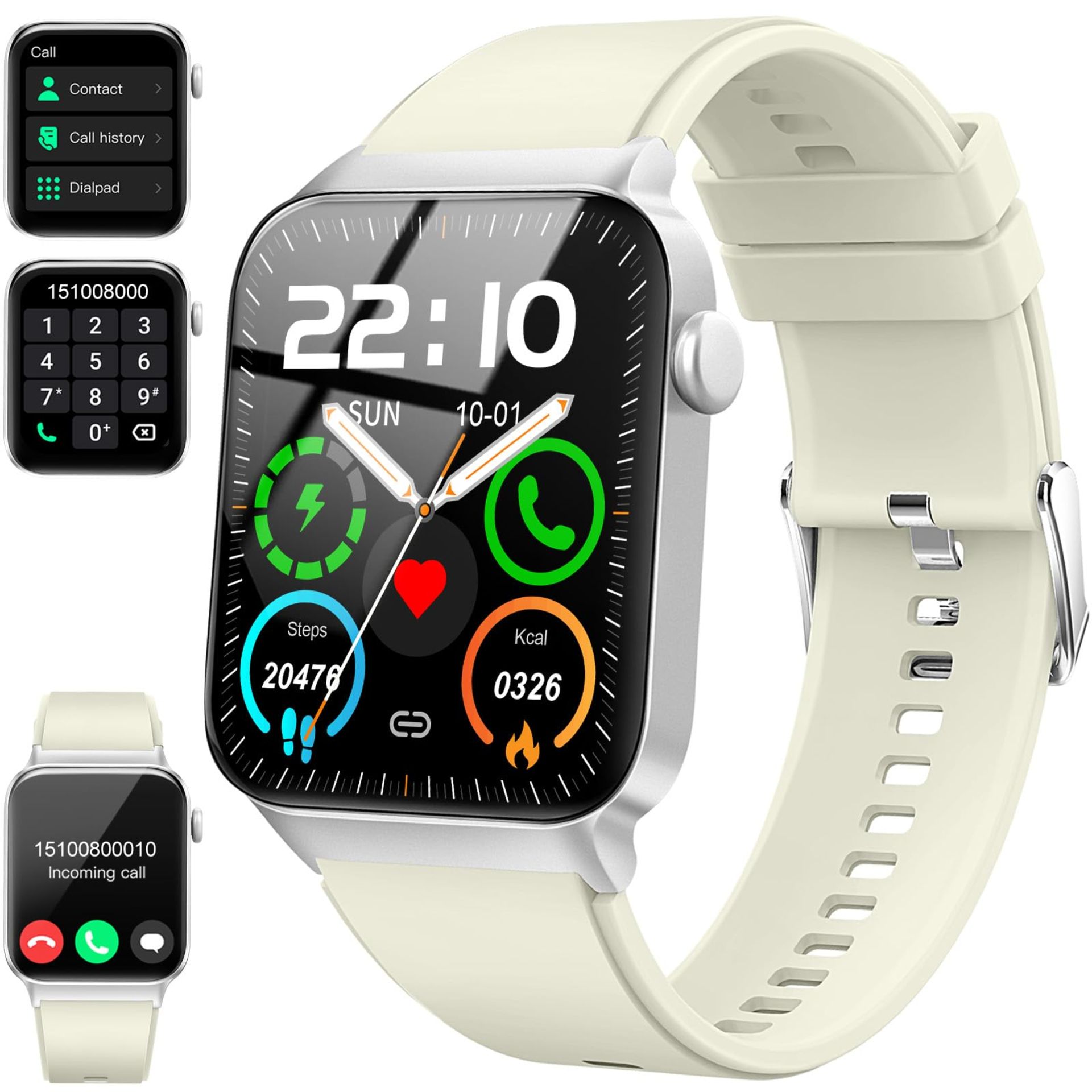 RRP £32.87 Smart Watch for Men Women Answer/Make Calls