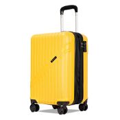RRP £85.57 GinzaTravel Lightweight 4 Wheels Suitcase ABS Hard