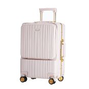 RRP £127.96 GinzaTravel Carry-on Suitcase with Front Laptop Compartment