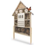 RRP £54.22 WILDLIFE FRIEND I Insect hotel XXL - with base 76cm & metal roof - Large